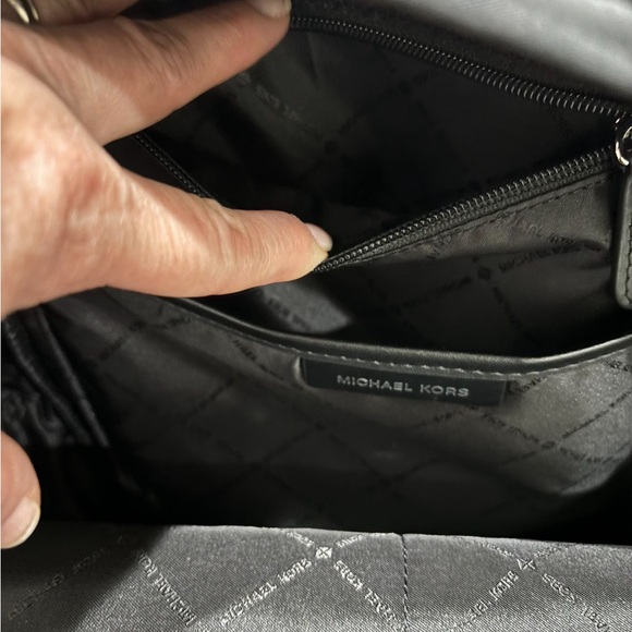 MICHAEL KORS SPORT BLACK BACKPACK - Picture 9 of 15